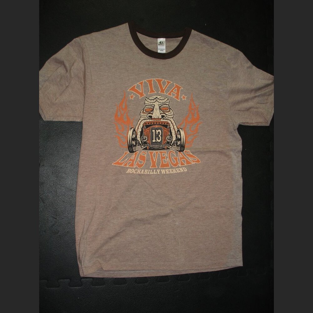 Rockabilly weekend Viva Las Vegas Ringer Tshirt